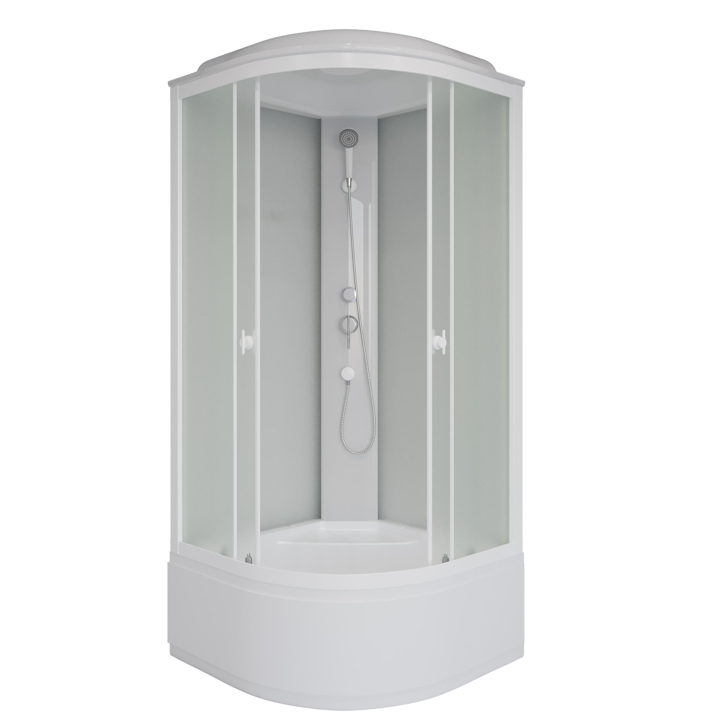 Душевая кабина Niagara Promo P100/40/MT (1000х1000х2150) высокий поддон (4 места)