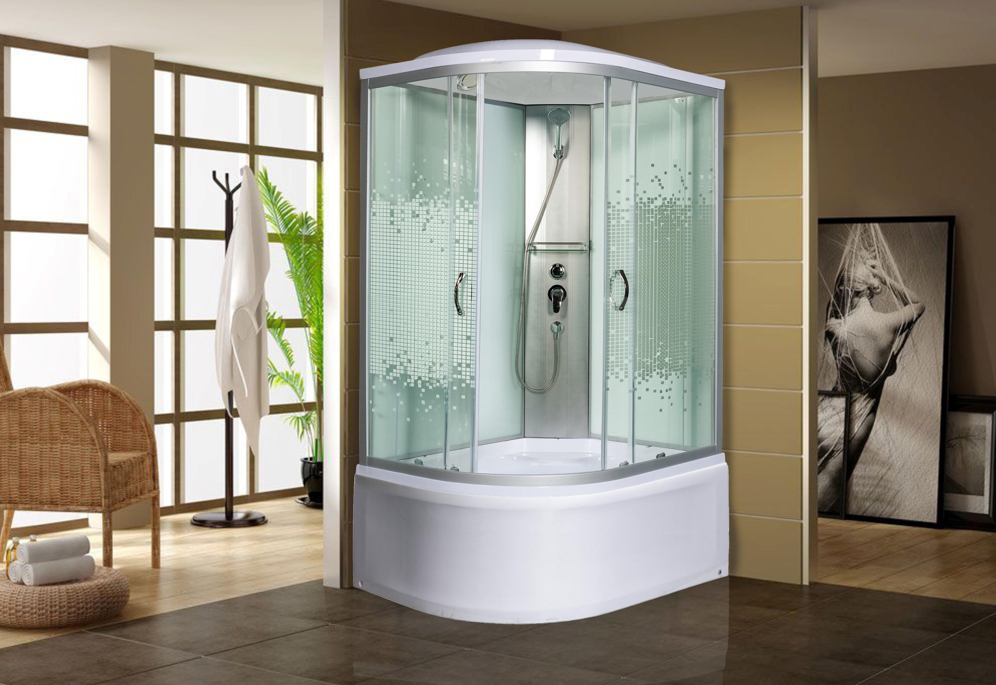 Душевая кабина МОНОМАХ XL 110/80/44 МЗ R 10000012120 асимметричная