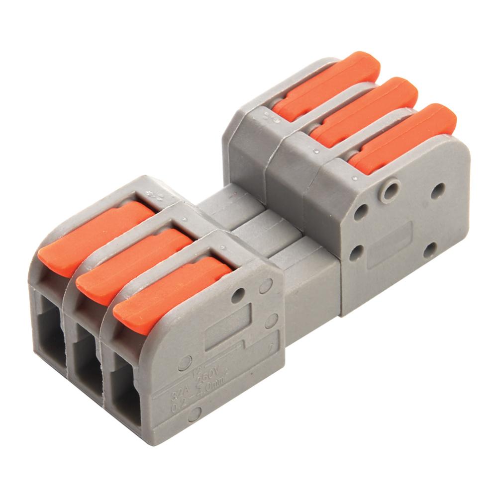 Клемма пружинная Stekker LD221-423 39874