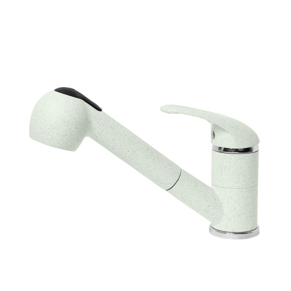 Смеситель для кухни AquaGranitEx C-4040 (303) салатовый