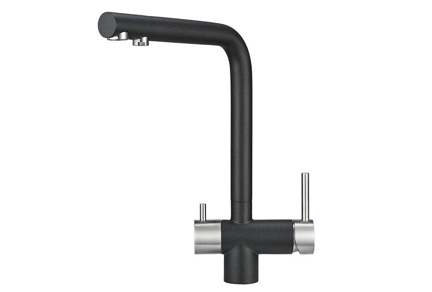 Смеситель для кухни (мойки) Granula 2305 черный