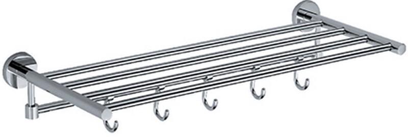 Полка для полотенец с держателем Viko V-229 хром