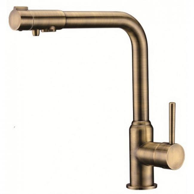 Смеситель для кухни (мойки) под фильтр Kaiser Teka 13044-3 бронза