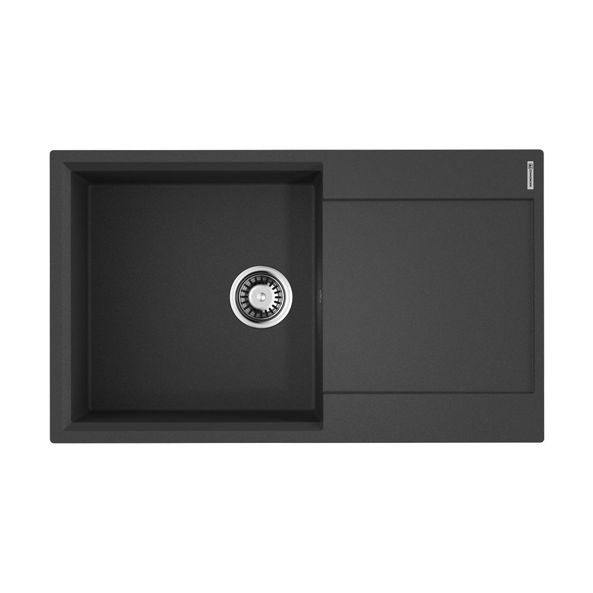Врезная кухонная мойка Omoikiri Daisen 86-BL черный 4993700