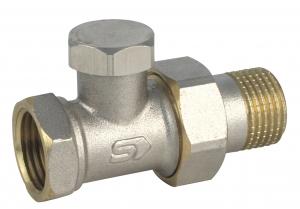 Кран радиаторный Smart прямой 3/4 обратка
