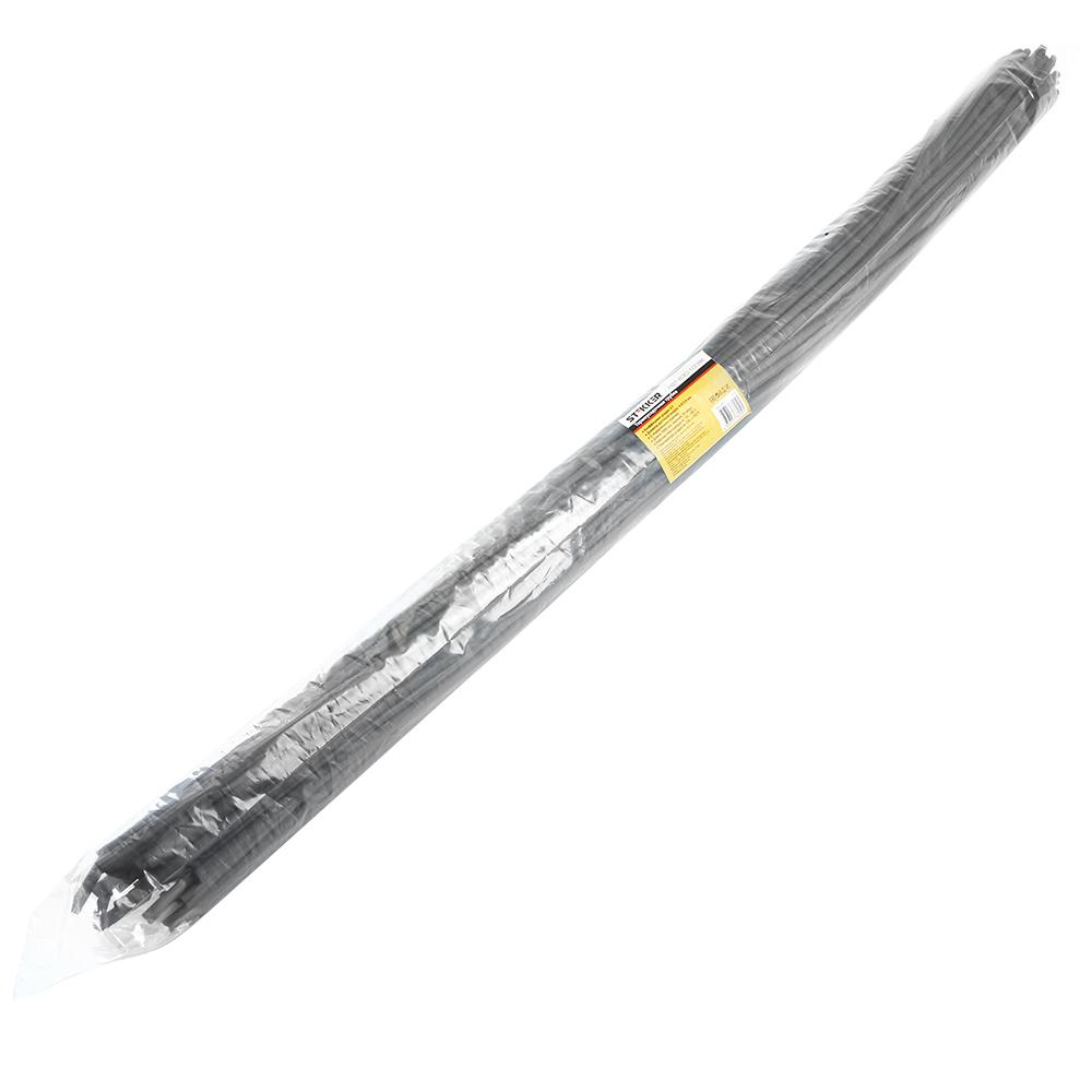 Термоусадочная трубка Stekker HST-1575-100BK 39734