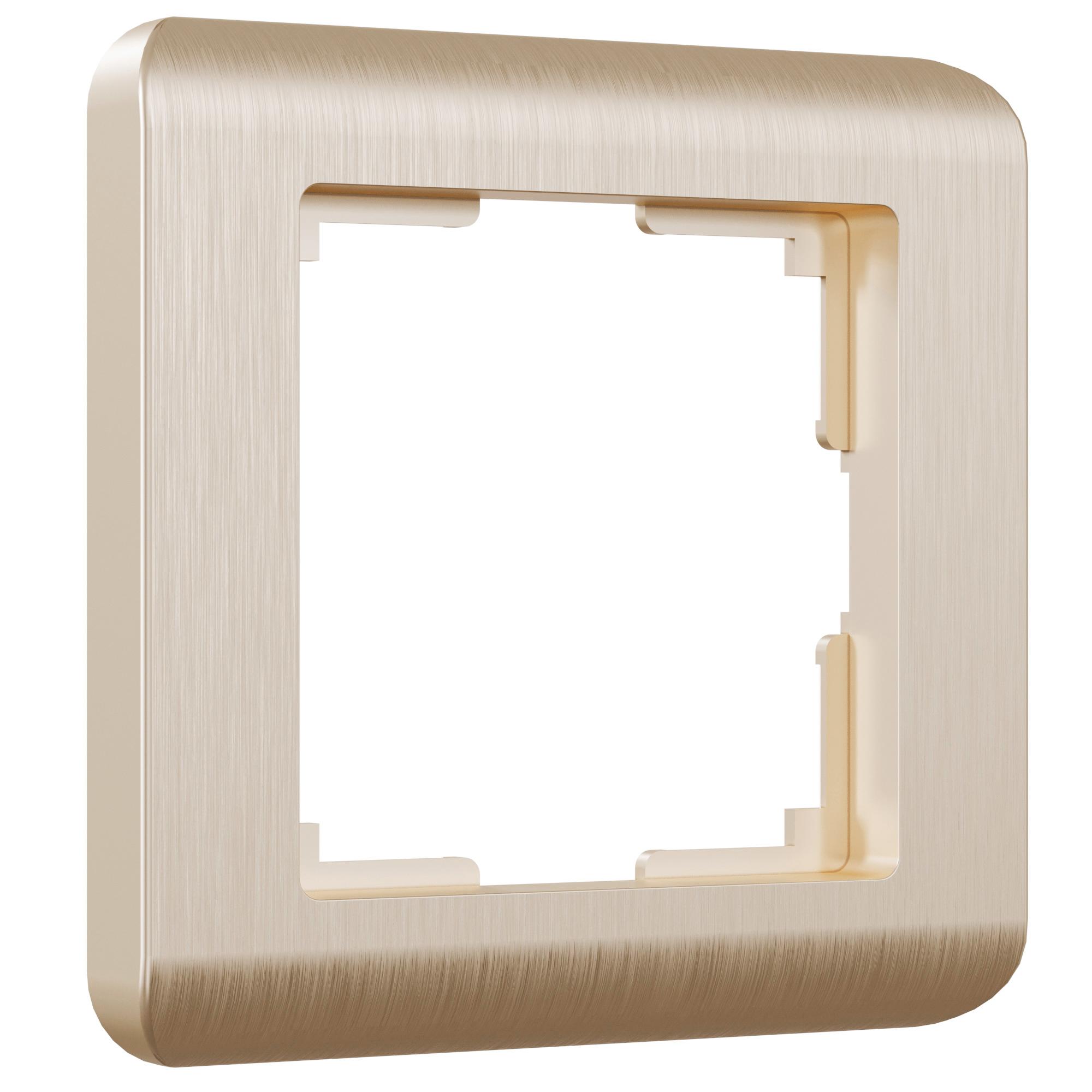 Рамка на 1 пост шампань Werkel W0012111