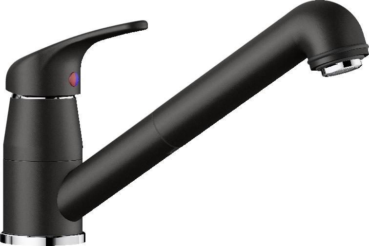 Смеситель для кухни (мойки) Blanco Daras-S Silgranit черный