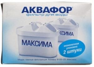 Модуль сменный фильтрующий Аквафор В100-25 (Максима)(комплект)(2 шт.)
