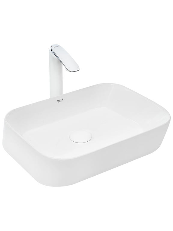 Раковина накладная WeltWasser 45/39/12 WW Elbach 2242 10000003830 белая