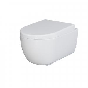 Унитаз подвесной безободковый Ambassador Abner 103T20001R (54.5х36х33) белый, 1 место