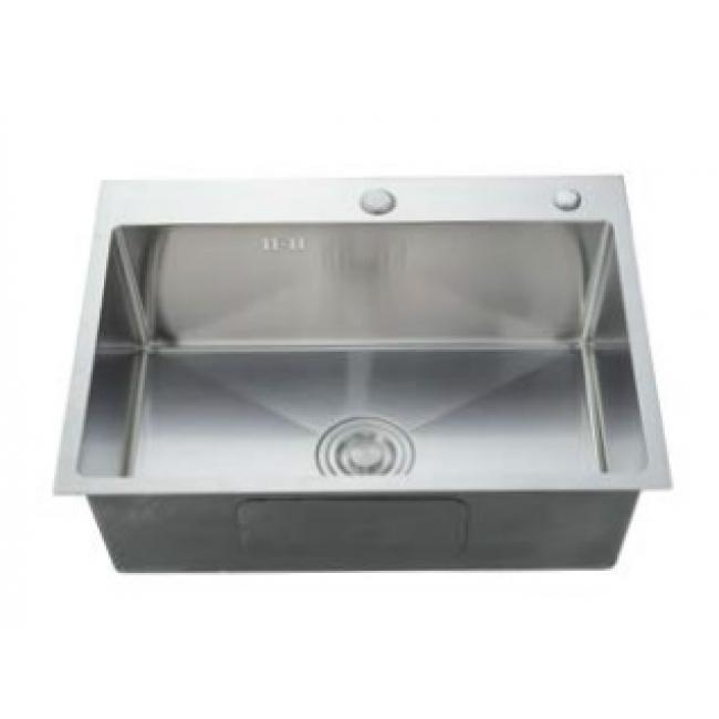 Кухонная мойка нержавеющая сталь Kaiser 60 см KSM-6045 сталь