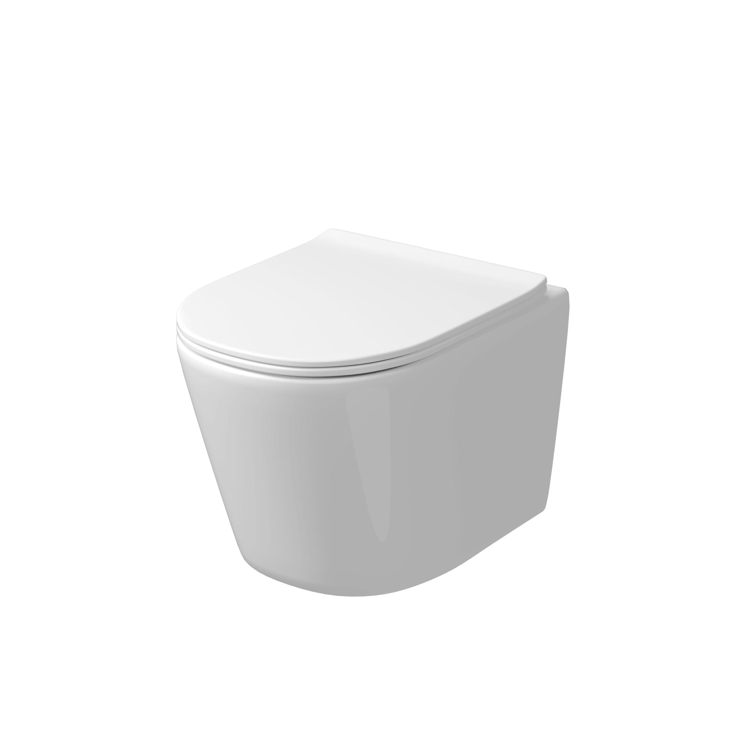 Унитаз подвесной 48.5х36х33 Grossman GR-4477SQ белый