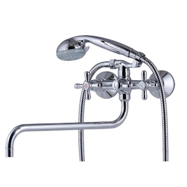 Смеситель для ванны с душевой лейкой Kaiser Carlson 11055 хром