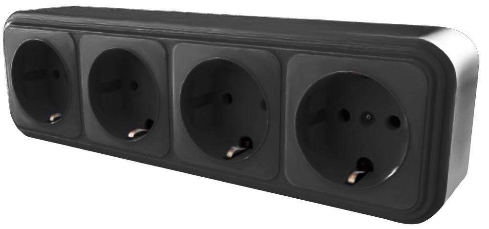 Розетка Stekker Брест PST16-61-20 39704