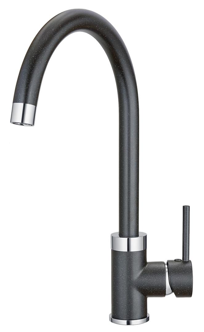 Смеситель для кухни (мойки) Granula 2125 чёрный