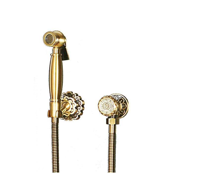 Гигиенический душ без смесителя на одну воду Bronze de Luxe Windsor 10134