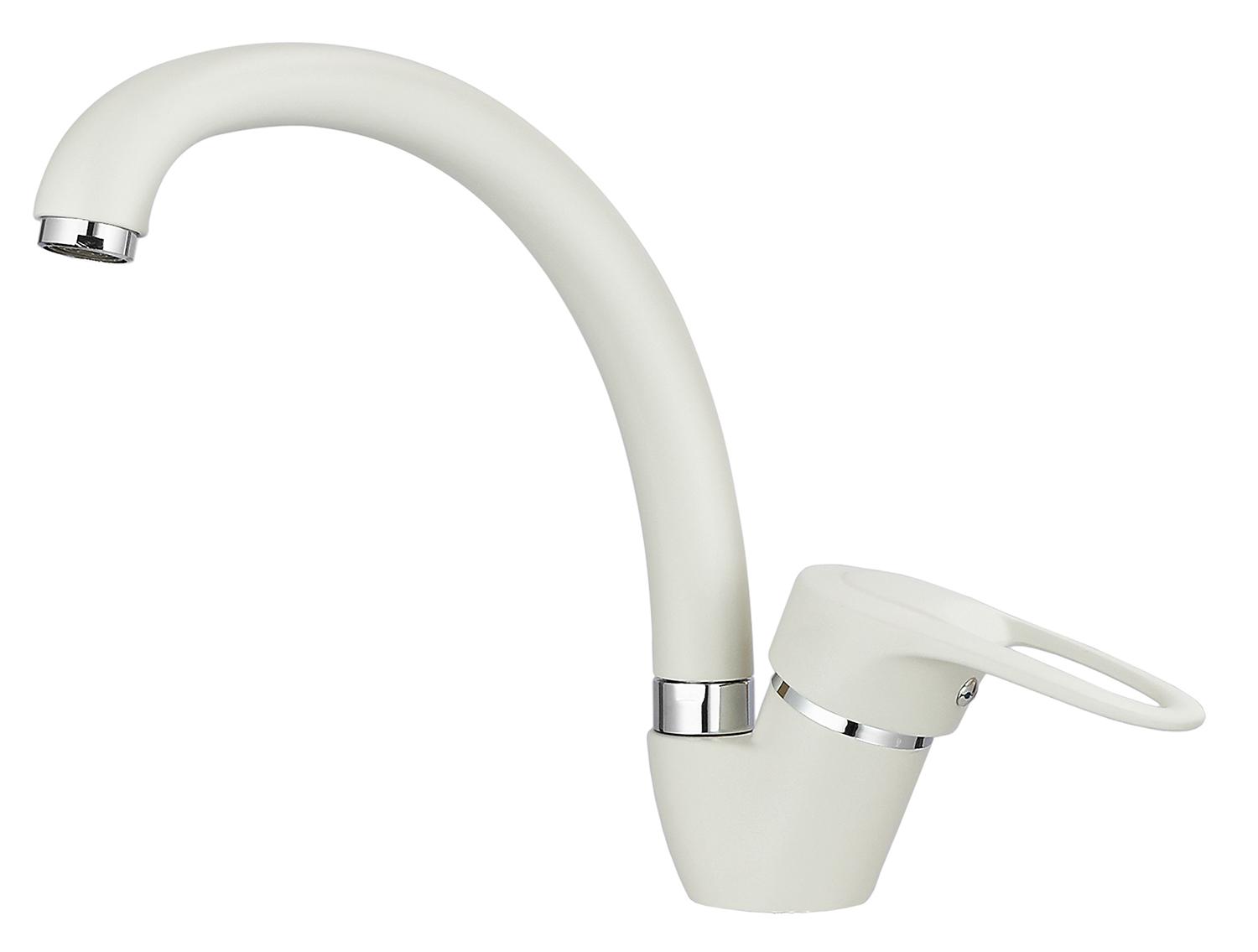 Смеситель для кухни (мойки) Granula ST-03 белый