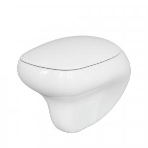 Унитаз подвесной безободковый Ambassador Diamond 123T20001R (53х40.5х37.5) белый, 1 место