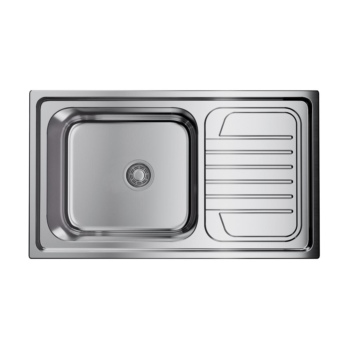 Врезная кухонная мойка Omoikiri Haruna 86-IN нержавеющая сталь 4993451