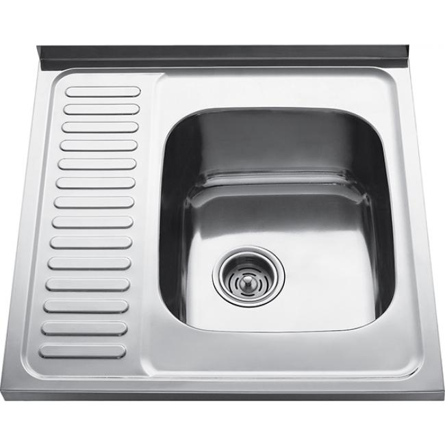 Кухонная мойка нержавеющая сталь Kaiser 60 см KSS-6060R сталь