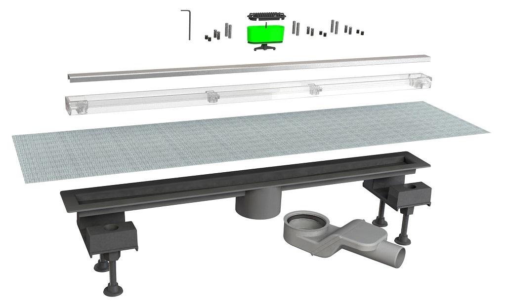 Душевой лоток Bonomini 6825WX70SWZ