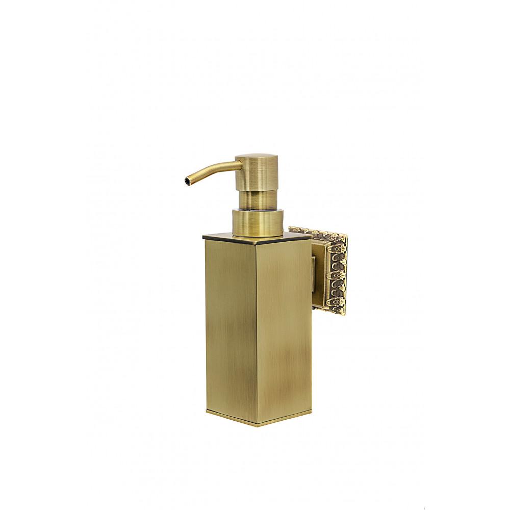 Дозатор для мыла настенный Milacio Alicante бронза MC.918.BR