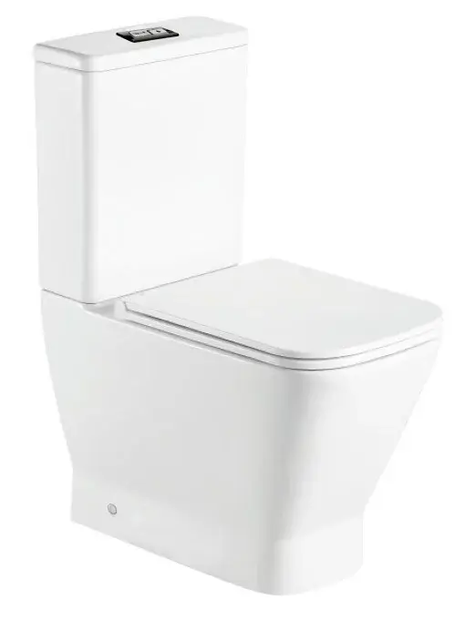 Унитаз напольный компакт 80.5x62x36.5 WeltWasser Rotbach 011 GL-WT 10000012211 безободковый, с микро
