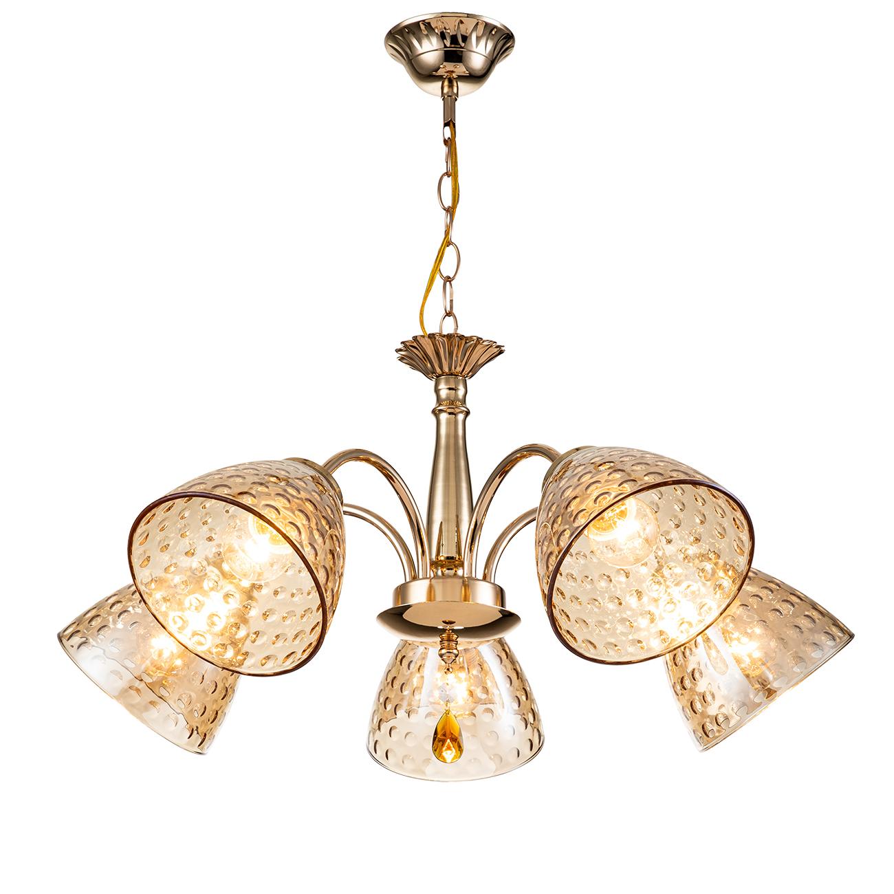 Подвесной светильник Escada Freesia 658/5PL Gold