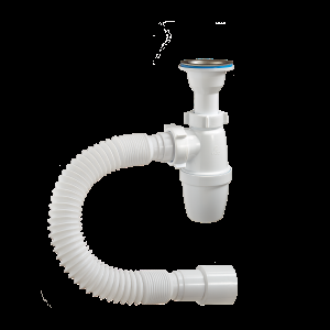 Сифон ОРИО 11/4 40 (А 32019) с гофрой литой