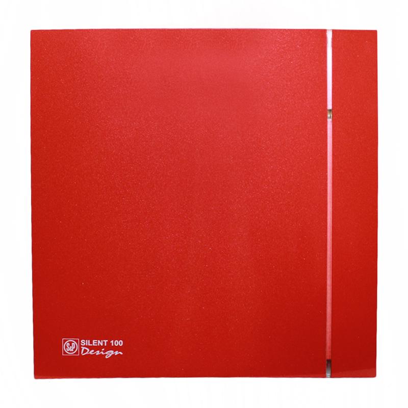 Вентилятор Soler & Palau SILENT-100 CZ RED DESIGN-4C