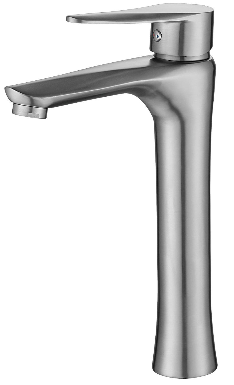 Смеситель для раковины ПСМ-Профсан Steel PSM-300-6 высокий