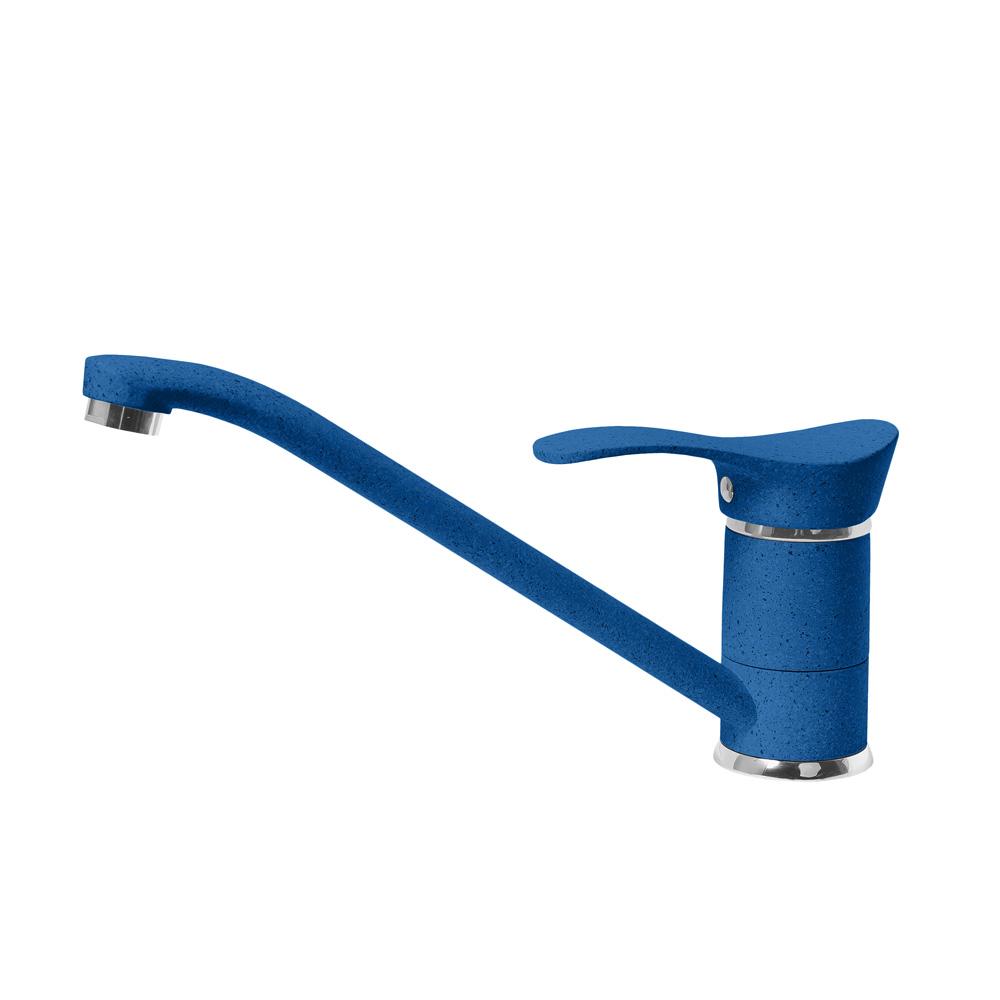 Смеситель для кухни AquaGranitEx C-1040 (323) синий