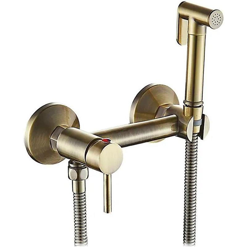 Смеситель с гигиеническим душем Viko V-4938 хром