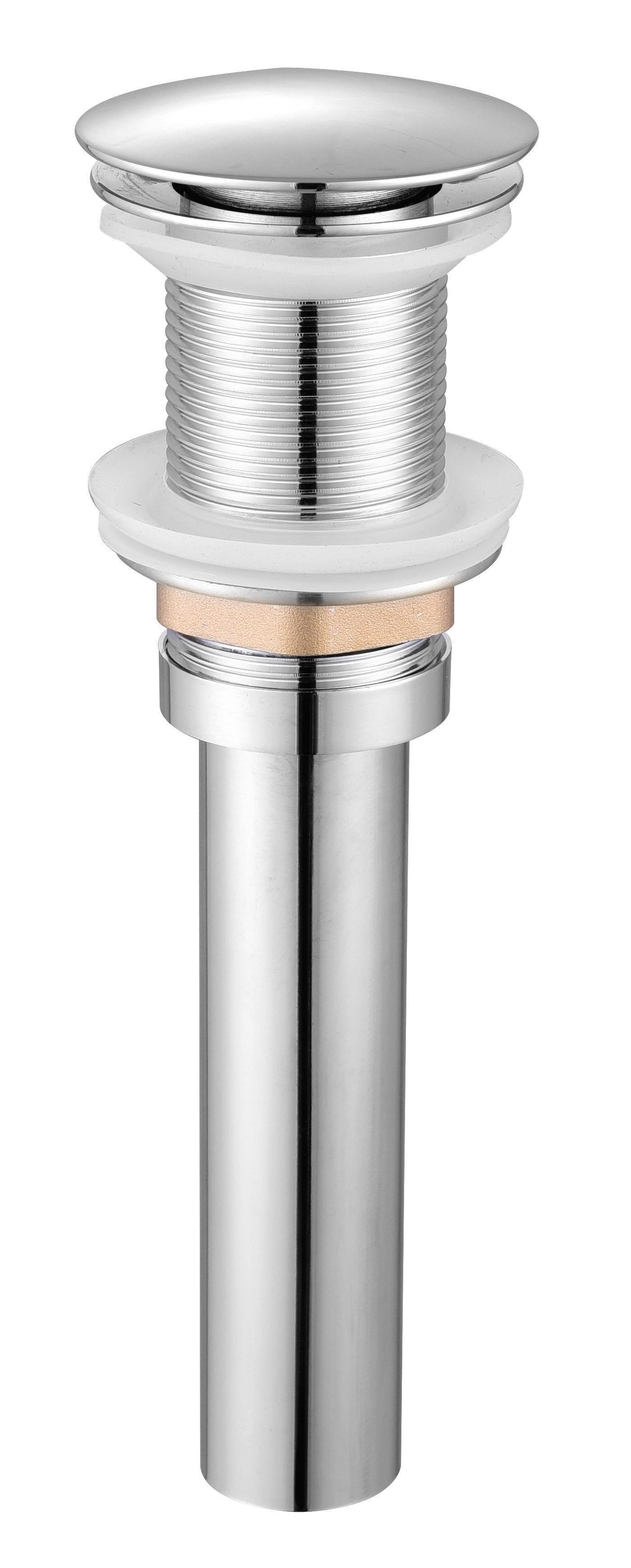 Донный клапан для раковины без слива-перелива WeltWasser WW PP-N GL-CR 10000010241