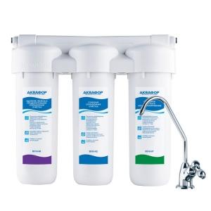 Фильтр с краном Аквафор модель Аквафор Трио Fe