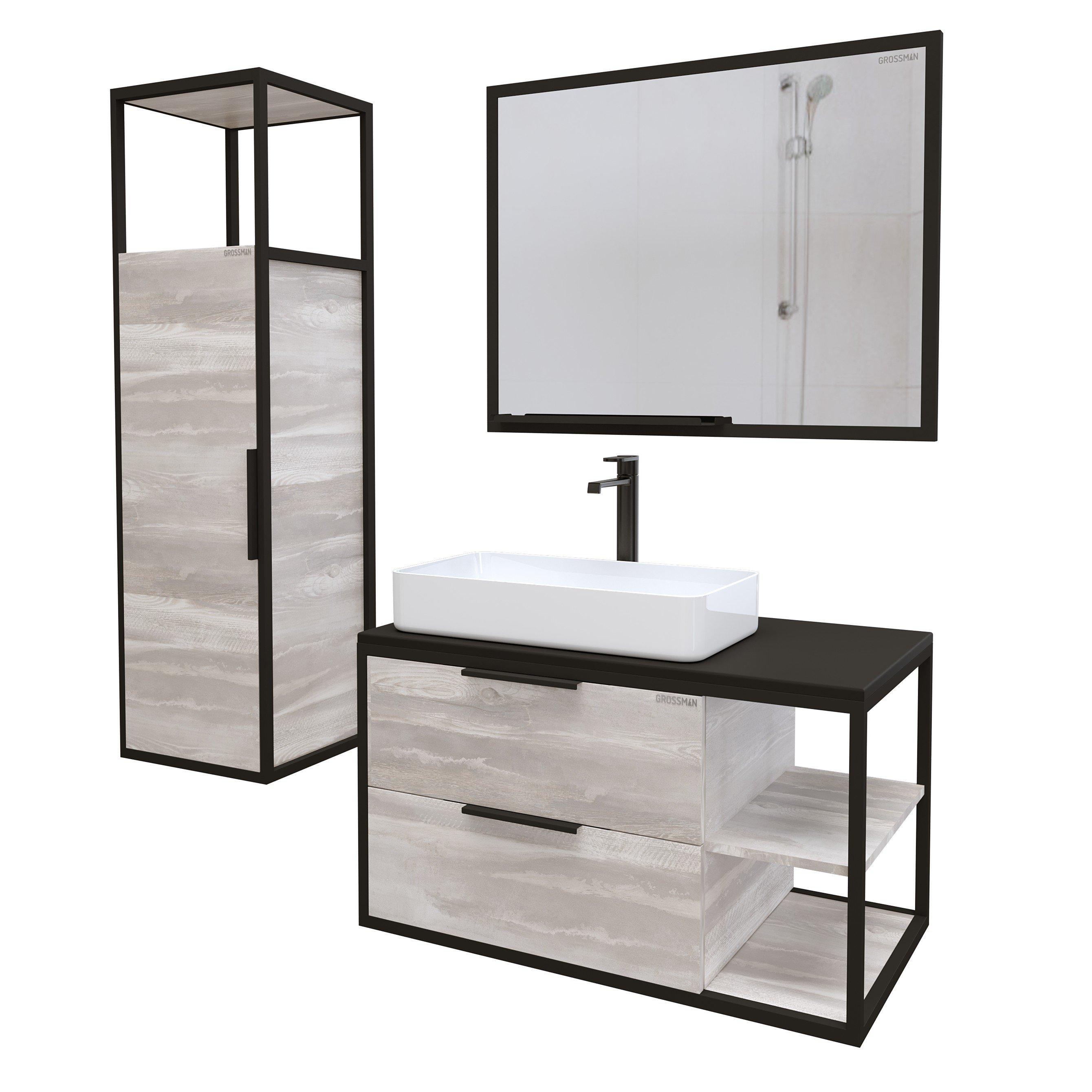 Шкаф-пенал подвесной Grossman Лофт-40 см 304002