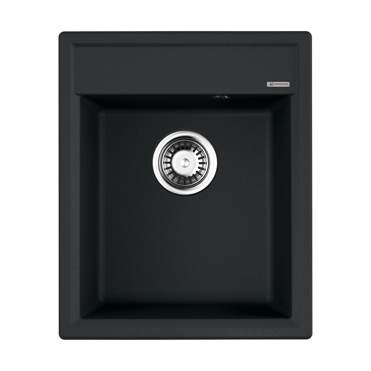 Врезная кухонная мойка Omoikiri Daisen 42-BL черный 4993606