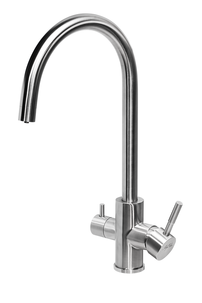 Смеситель для кухни ПСМ-Профсан Steel PSM-300-11 с подключением фильтра