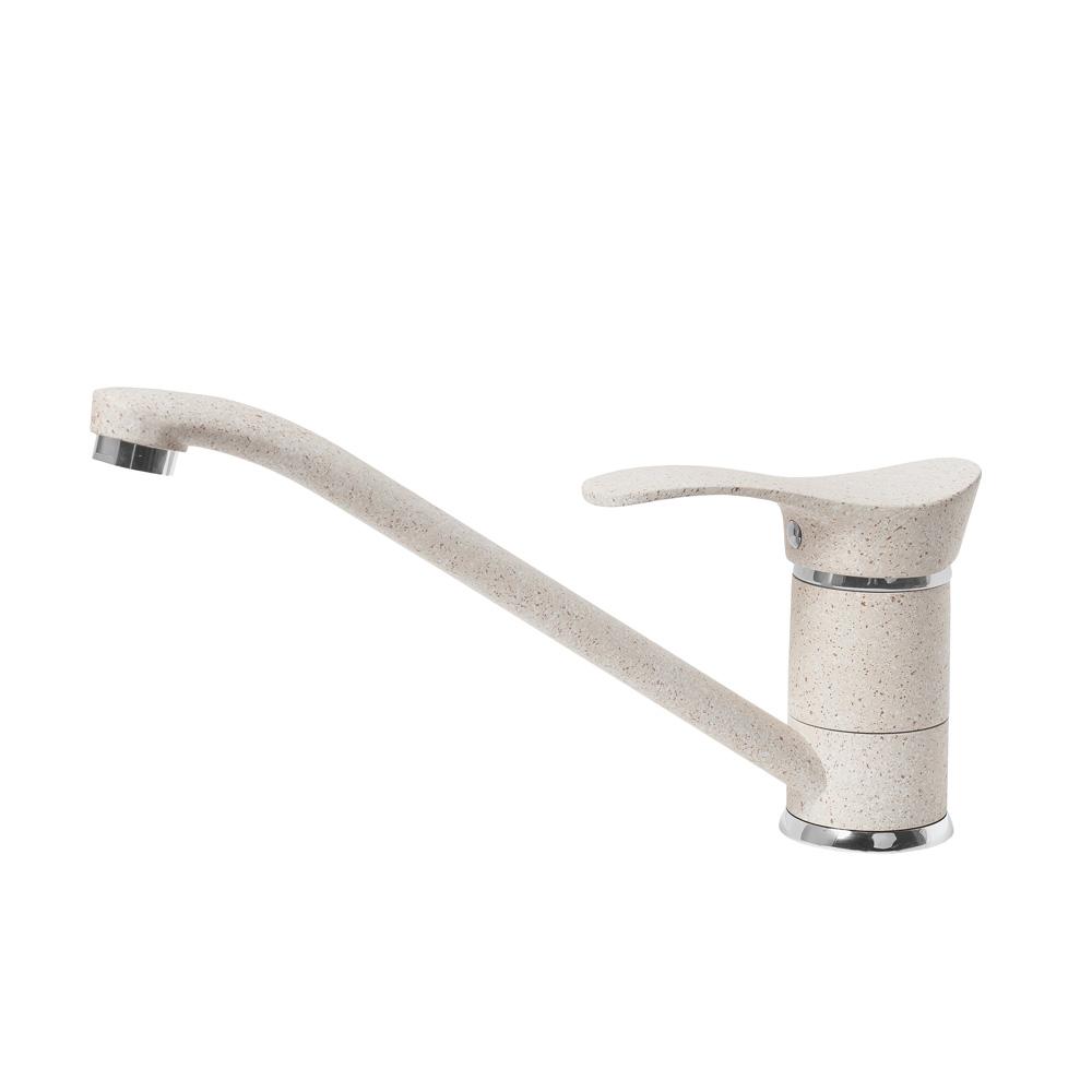 Смеситель для кухни AquaGranitEx C-1040 (328) бежевый