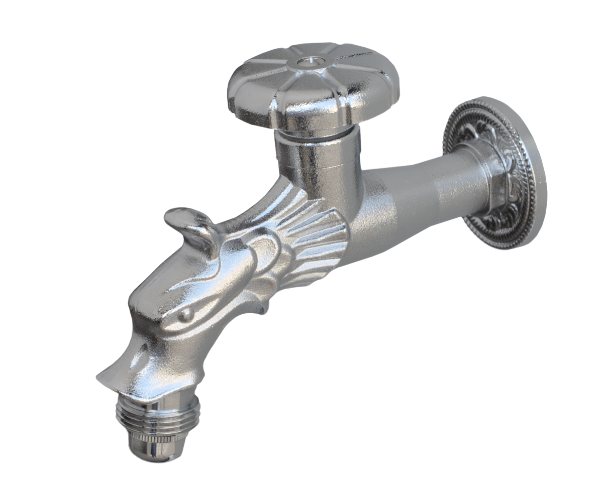 Сливной кран длинный Bronze de Luxe насадка-рассекатель 21601