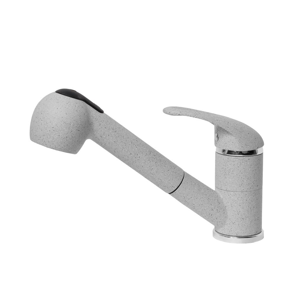 Смеситель для кухни AquaGranitEx C-4040 (310) серый