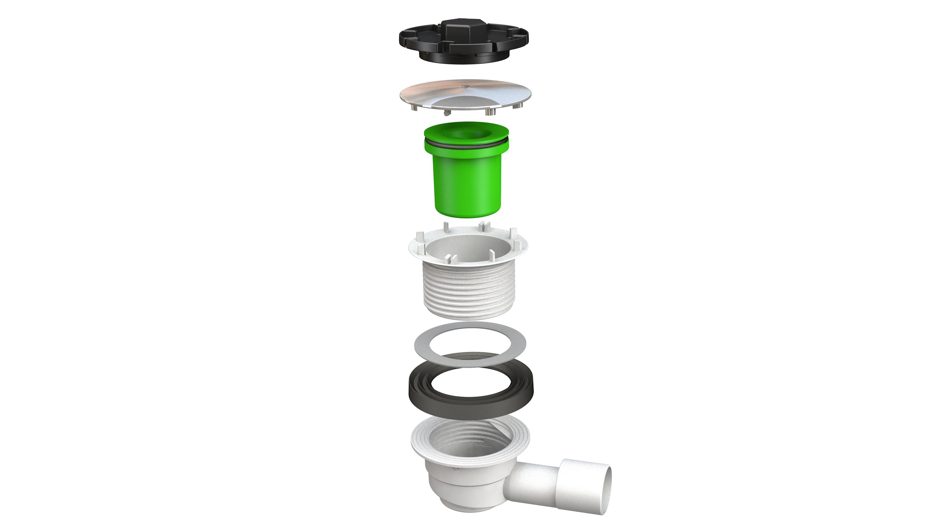 Сифон для душевого поддона Bonomini 5280AB12B7WZ