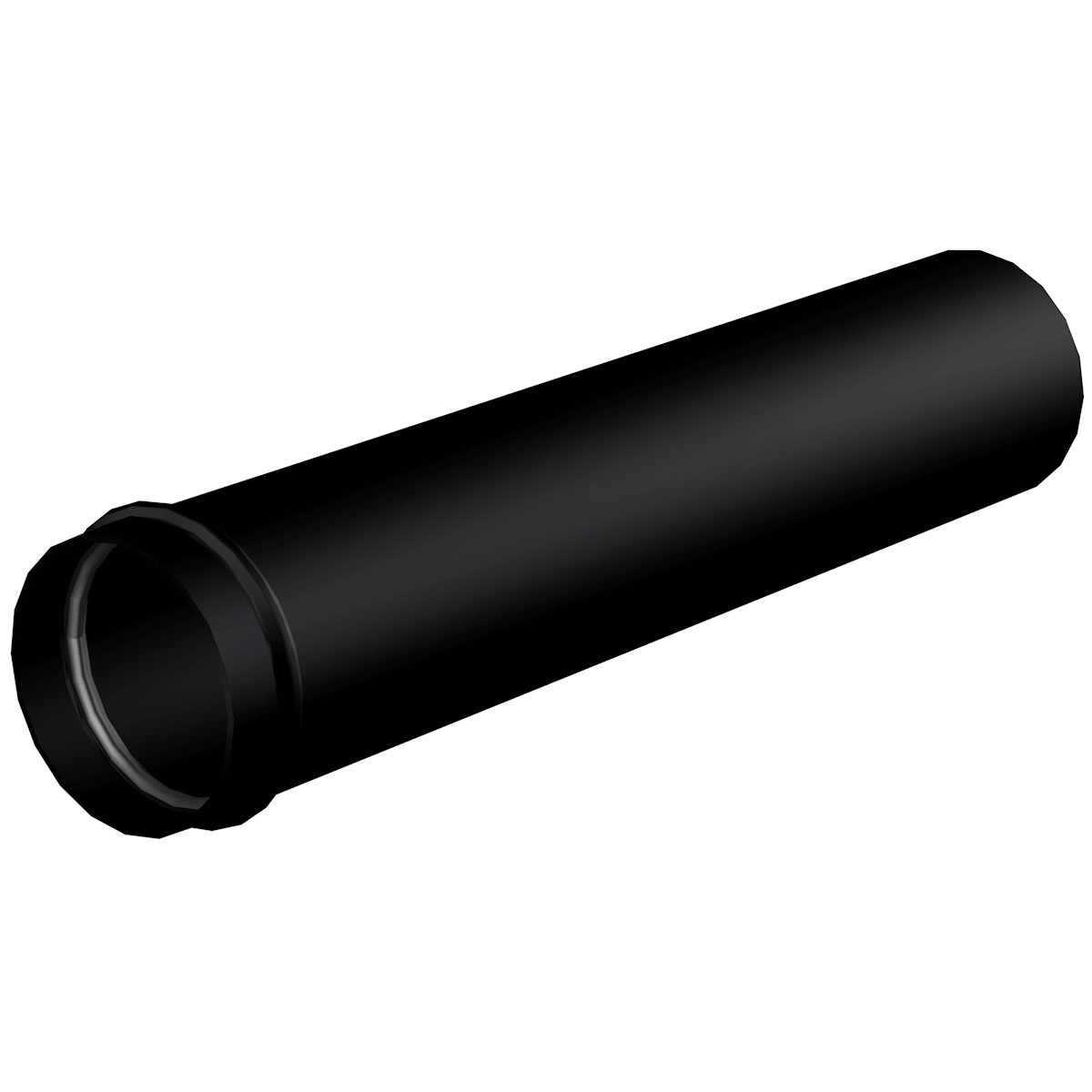 Удлинитель DN32 AlcaPlast A4000BLACK черный