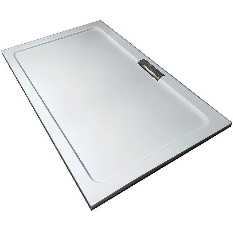 Душевой поддон с сифоном WeltWasser WW TRS 10070 100х70х3.5 10000008795 белый