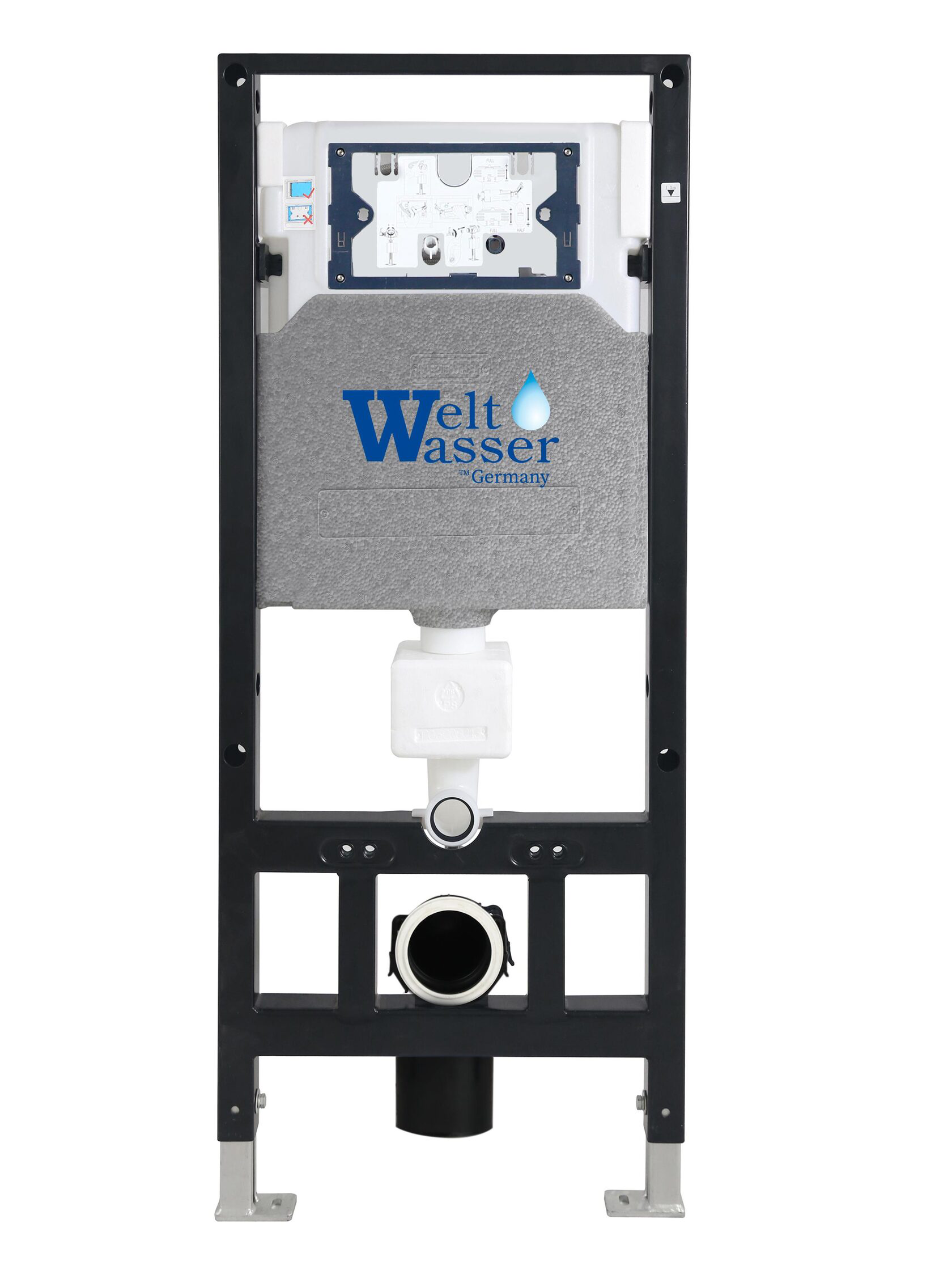 Инсталляция для подвесного унитаза WeltWasser WW Amberg 506 10000005662 без кнопки