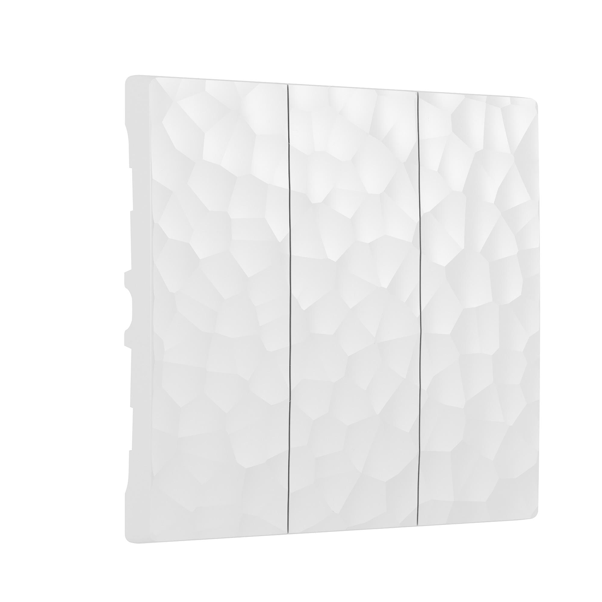 Набор клавиш для выключателя трехклавишного белый Werkel W1239001