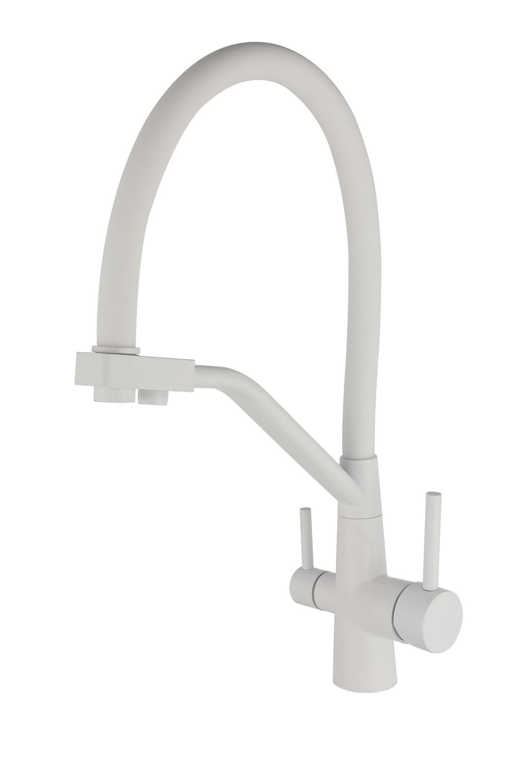 Смеситель для кухни Viko V-5844 белый