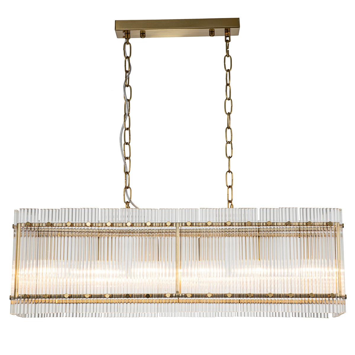 Подвесной светильник Indigo Venera V000305 12024/6PL Brass