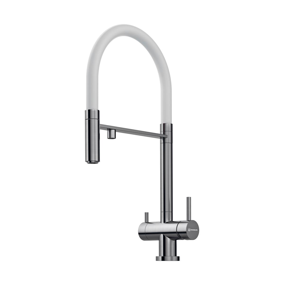 Смеситель для кухни (мойки) Omoikiri Kanto-BN-WH 4994298